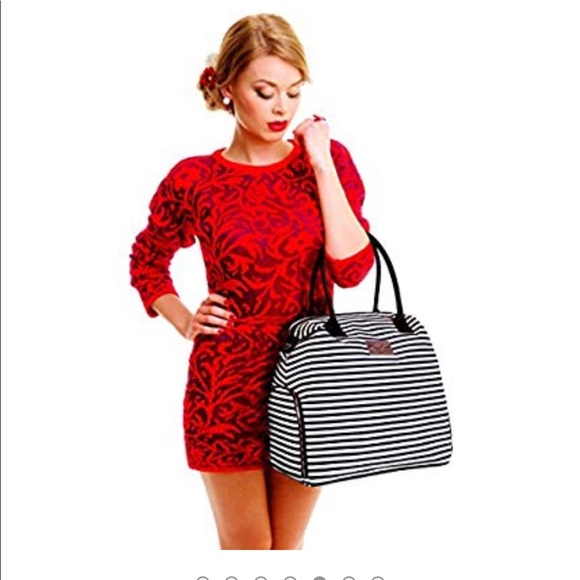 Kaylaa Premium Breast Pump Bag Luxury Stripe